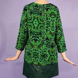 H&M Tops - Green and Black Print Top H&M Tops - Green and Black Print Top